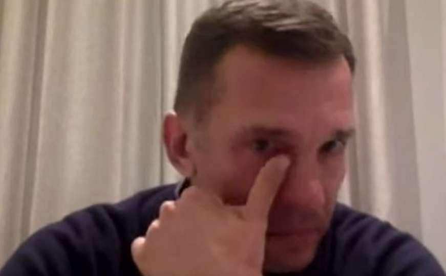 Legendarni Ševčenko zaplakao pred kamerama, traži pomoć Italije 
