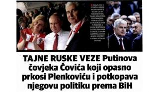 Hrvatski Nacional: Čović je Putinov igrač, on i Dodik mogu zakomplicirati stanje u BiH