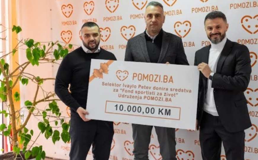  Ivaylo Petev sa 10.000 KM pomaže liječenje oboljelih bh. građana