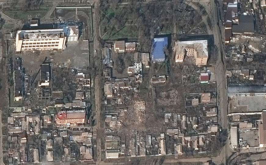 Stravično razaranje: Objavljene satelitske snimke Mariupolja