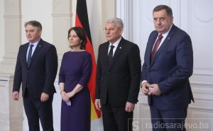 Džaferović nakon susreta sa Baerbock: Njemačka je veliki prijatelj BiH