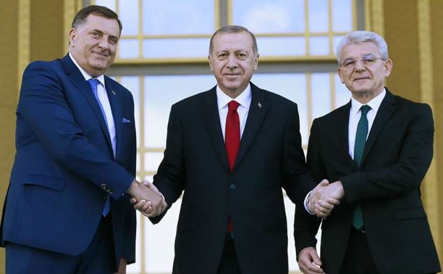 Džaferović i Dodik danas na sastanku sa Erdoganom