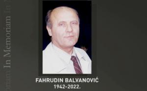 Preminuo Fahrudin Balvanović, jedan od pionira TVSA