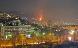 Intervenirali sarajevski vatrogasci, gorjelo nisko rastinje