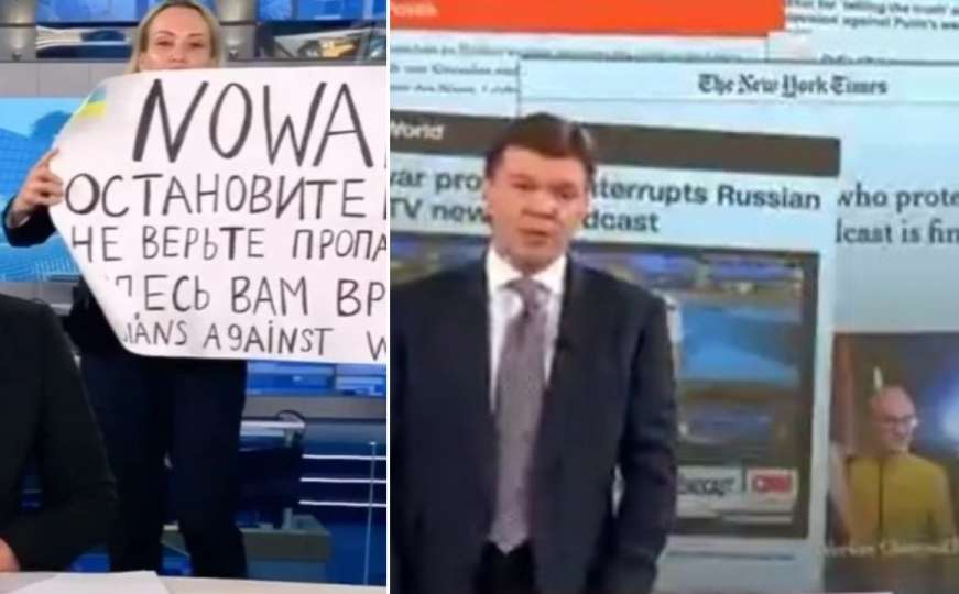 Ruska TV se oglasila nakon protesta urednice u live programu: ""Britanska špijunka..."