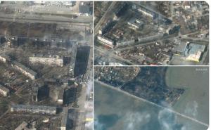 Rusi su Mariupolj sravnili sa zemljom - samo su jedan dio ostavili netaknut