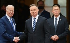 Biden se u Varšavi sastao s dvojicom ukrajinskih ministara 