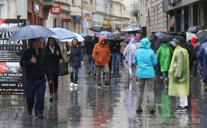 Objavljena prognoza do 12. aprila: U kojim dijelovima BiH će pasti najviše kiše