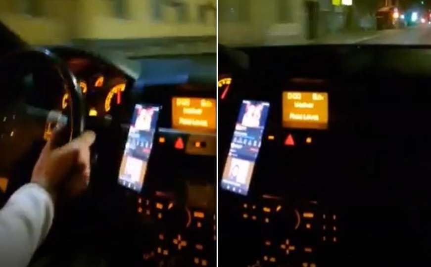 Policija identifikovala vozača koji je kroz Sarajevo vozio 140 km/h