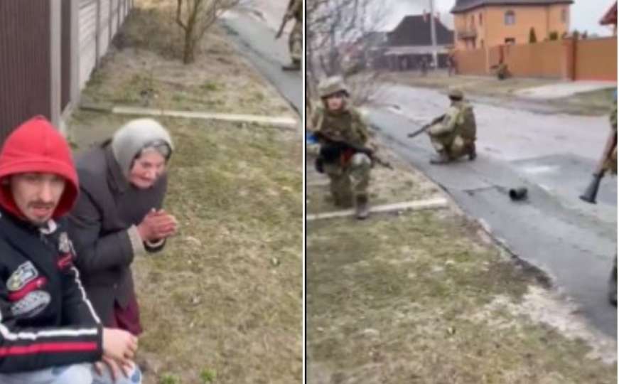 Dirljiv video kruži internetom: Pogledajte reakciju žene kada ugleda ukrajinske vojnike