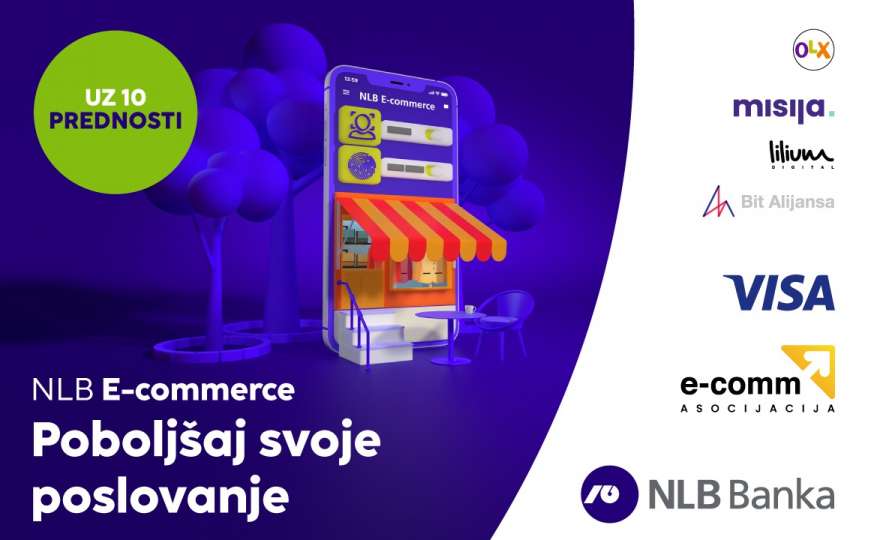 NLB Banka Sarajevo poziva sve kompanije da se prijave za besplatnu E-Commerce podršku