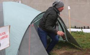 Davor Dragičević peti dan ispred Tužilaštva BiH: Veliko srce jednog oca