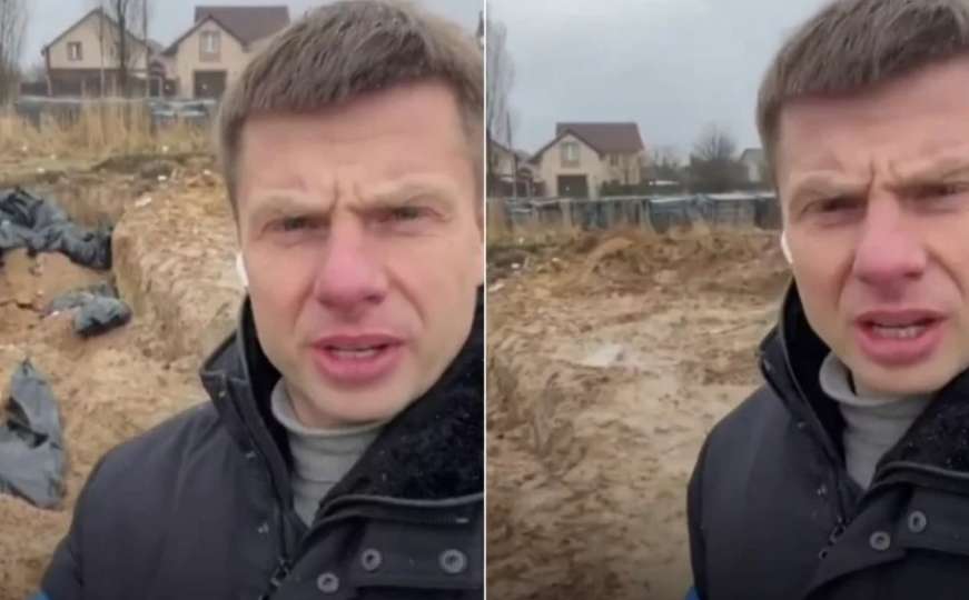 Ukrajinski zastupnik snimio horor u Buči: 'Iza mene vidite grobnicu od 20 ljudi'