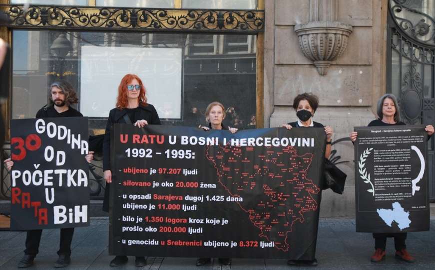 U Beogradu obilježeno 30 godina od početka opsade Sarajeva