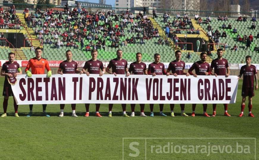 Sarajevo na Dan grada navijačima poklonilo pobjedu i zakoračilo u finale Kupa