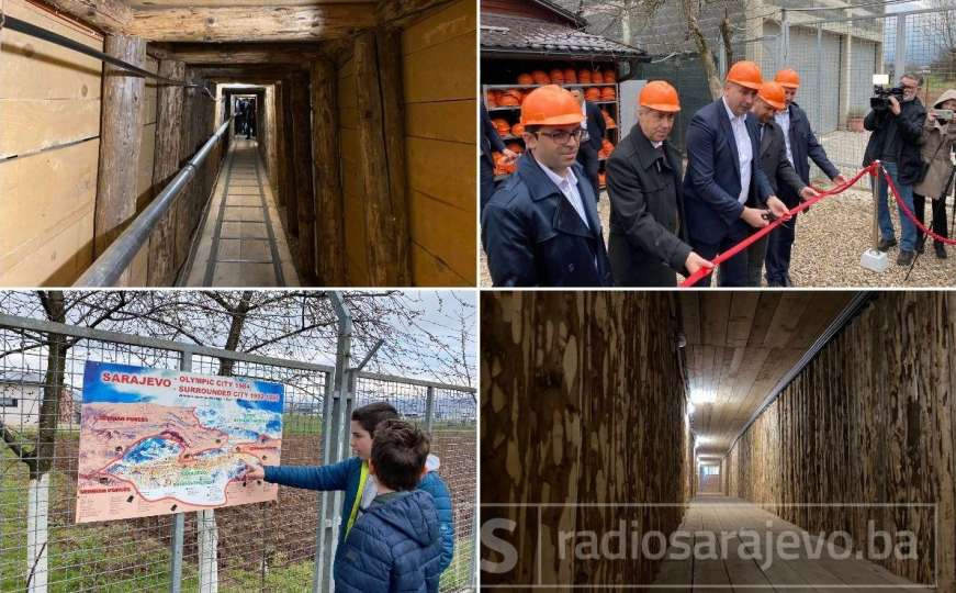 Svečano otvoreno novih 100 metara sarajevskog "Tunela spasa"