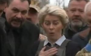 Ursula von der Leyen nije mogla sakriti očaj kad je vidjela masovnu grobnicu