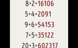 Zadatak koji zbunjuje i matematičare: Znate li vi u čemu je caka?