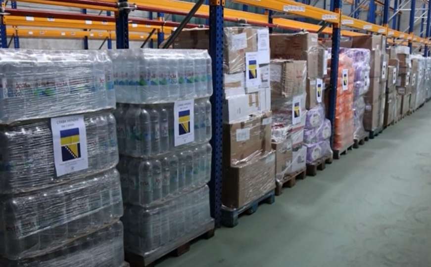 Sarajevo: 20 tona humanitarne pomoći krenulo za Ukrajinu
