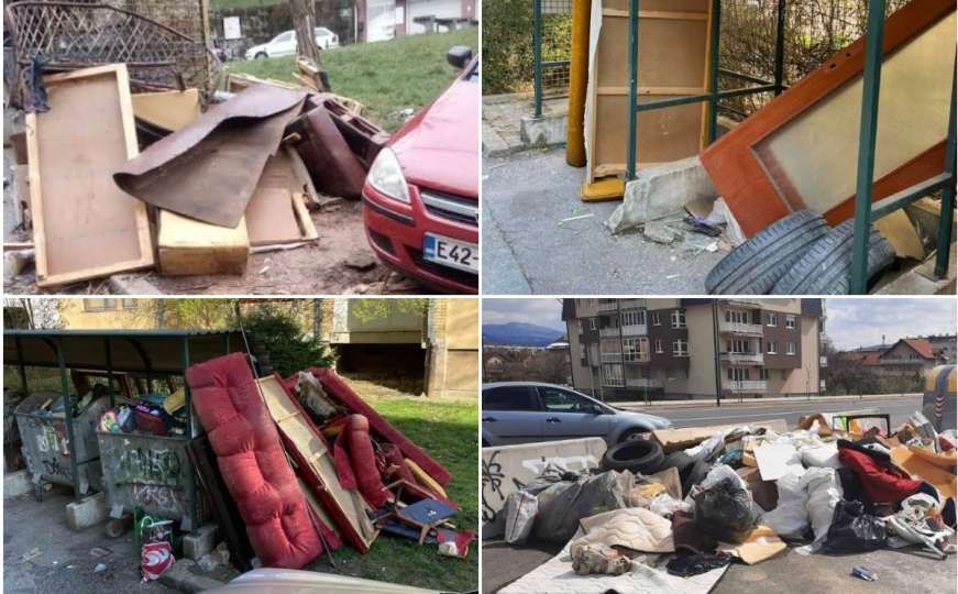 Poziv građanima: Počela akcije odvoza kabastog otpada u Kantonu Sarajevo