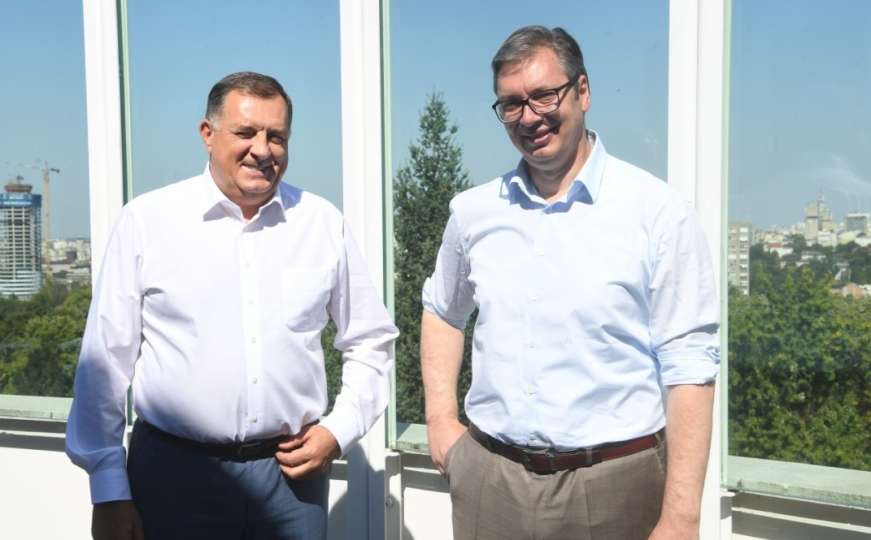 Danas u Beogradu sastanak Aleksandra Vučića i Milorada Dodika