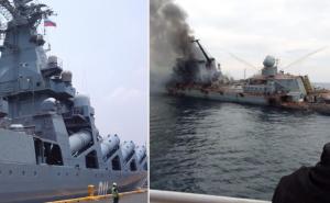 Pogledajte snimak i fotografije požara na krstarici Moskvi prije potonuća