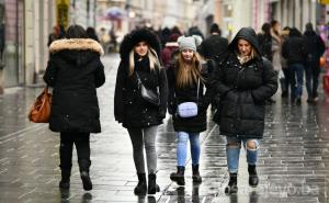 Jutros snijeg i kiša: Pogledajte i kakvo će nam vrijeme biti do subote