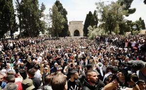 Blizu 150.000 vjernika klanjalo džuma-namaz u Al-Aksi 
