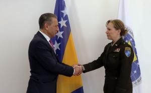 Komandantica NATO Štaba posjetila Obavještajno-sigurnosnu agenciju BiH