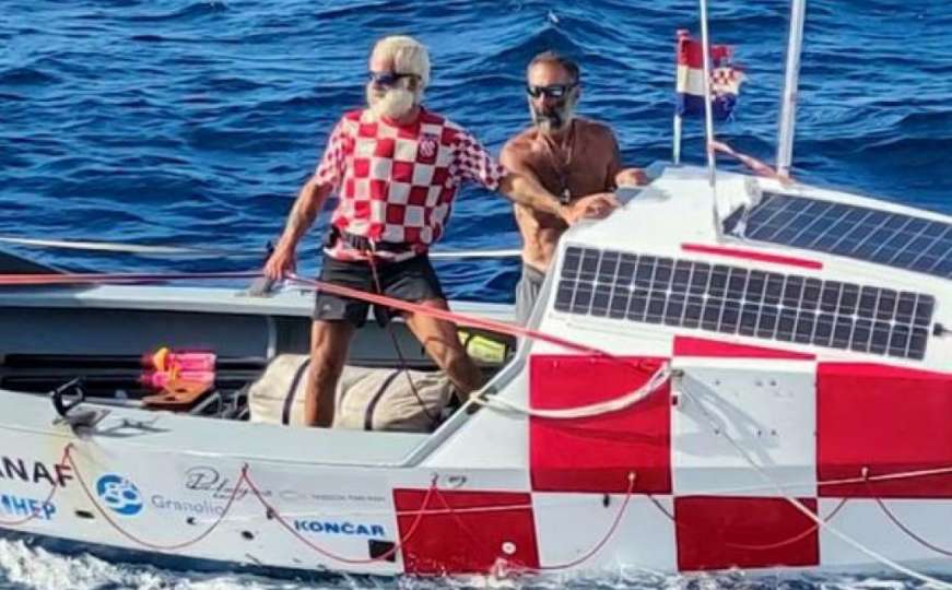 Hrvati uspjeli prijeći Atlantik u čamcu na vesla