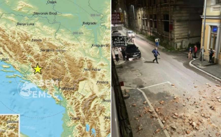 Tlo u BiH se ne smiruje: Evo koliko je zabilježeno zemljotresa u toku noći
