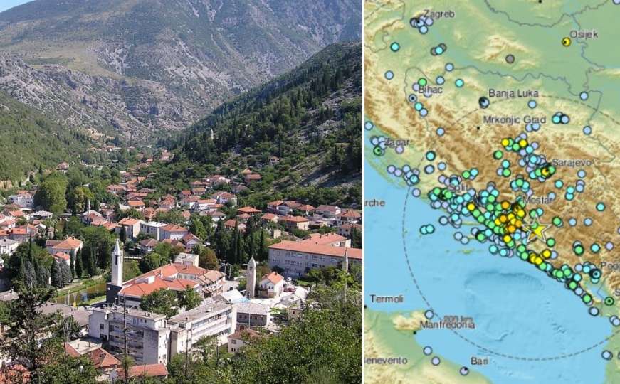 Zemljotres 4,8 stepeni Richtera osjetio se u BiH i regionu: 'Sve nas je probudilo'