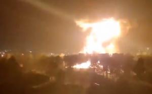 Gori rusko skladište nafte na samoj granici sa Ukrajinom: Gradom odjekuju eksplozije