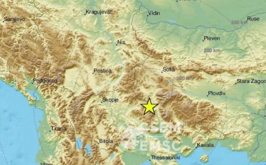 Tlo se ponovo treslo: Jak zemljotres sinoć zabilježen u našoj regiji