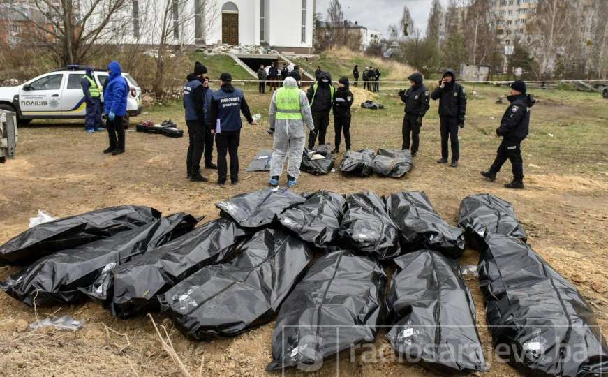 Zelenski: U blizini Kijeva smo otkrili masovnu grobnicu s 900 tijela, biće posljedica!