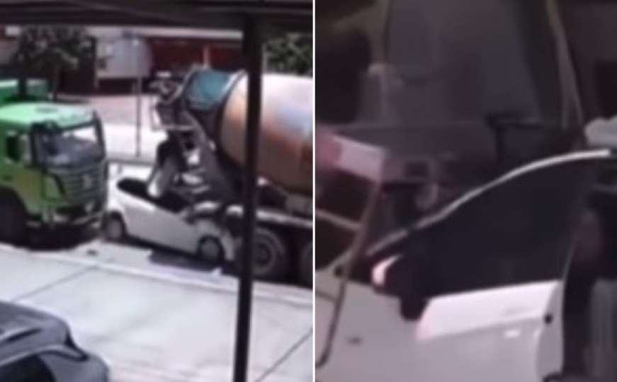 Snimka stravičnog udesa postala viralna: Je li ovo najsretniji vozač na svijetu