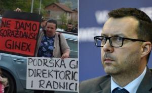 Džindić pozvao sindikalce Ginexa sutra na sastanak: Šta će biti s upravom 