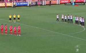 Utakmica u Srbiji počela minutom šutnje za Ivicu Osima