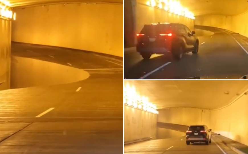 Neviđena horor scena usred tunela zaprepastila vozače