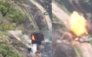 Ukrajinci objavili snimku razaranja ruskog tenka: Hvala Šveđanima i kralju na pomoći!