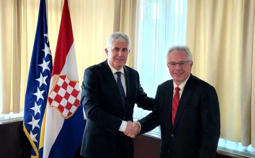 Čović razgovarao sa ambasadorom SAD i ponovio svoj stav o izborima u BiH