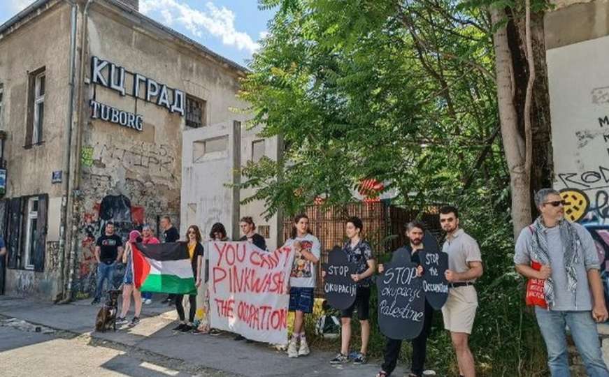 U Beogradu održan protest protiv okupacije Palestine