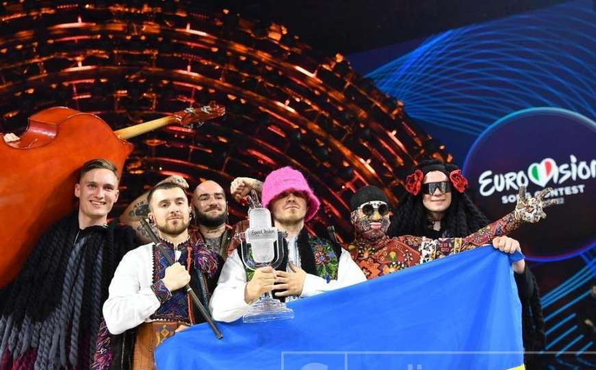 Pobjednici Eurovizije će prodati trofej kako bi prikupili novac za Ukrajinu 