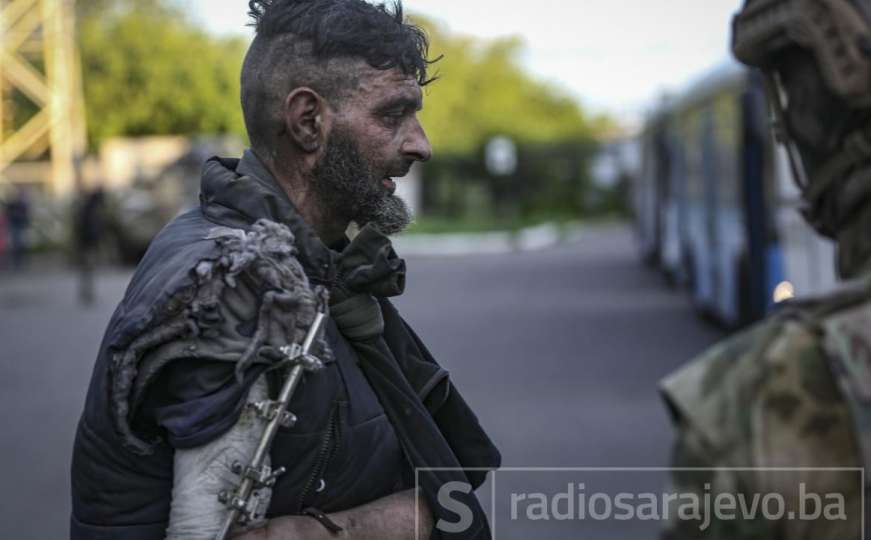 Mariupolj: Ovo su evakuirani ukrajinski vojnici iz čeličane Azovstal