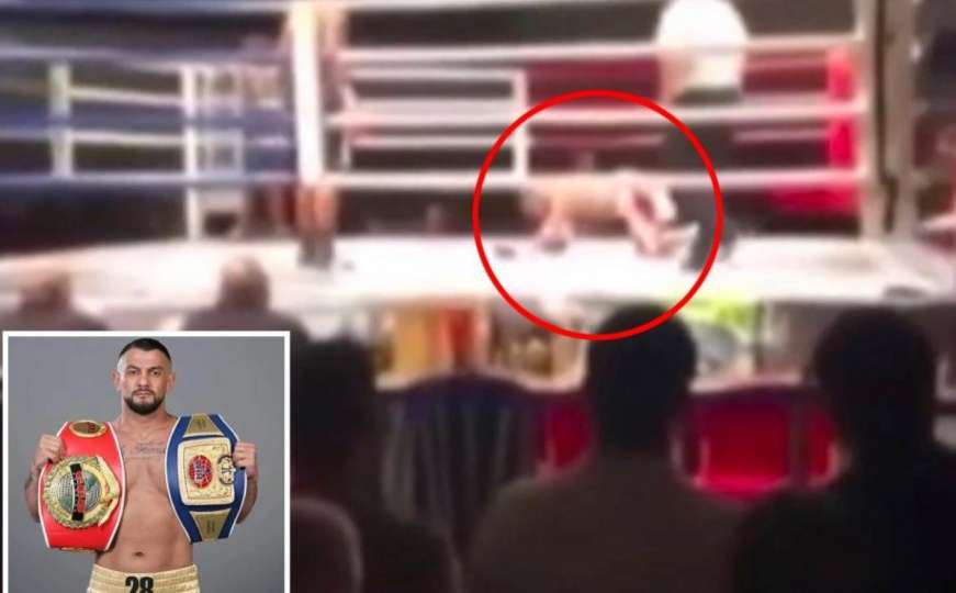 Užasne scene u ringu: Bokser se iznenada srušio u ringu i umro
