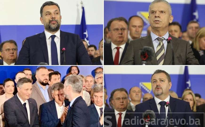 Šta su poručili Radončić, Konaković, Forto i Ogrešević o kandidaturi Bećirovića