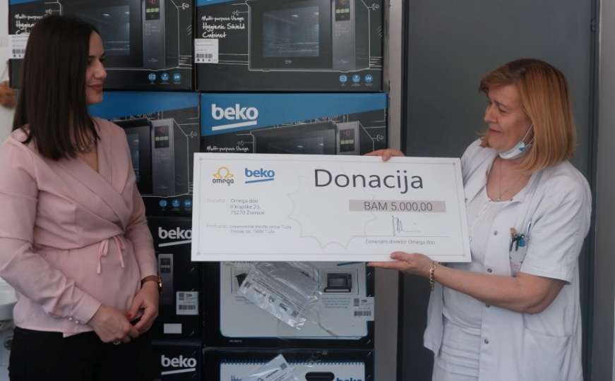 Donacija za UKC Tuzla i UKC RS: Omega d.o.o. obezbijedila 20 Beko UV sterilizatora