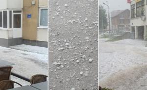 Nezapamćeno nevrijeme u bh. gradu: Padao led veličine oraha