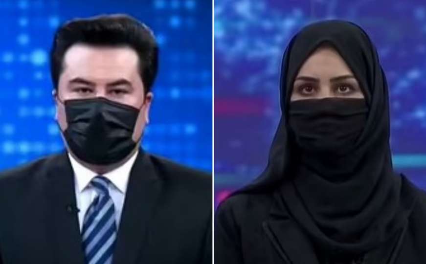 Nakon što su Talibani naredili voditeljicama da pokriju lice, kolege stavile maske