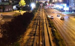 Pogledajte noćne fotografije sa gradilišta tramvajske pruge 